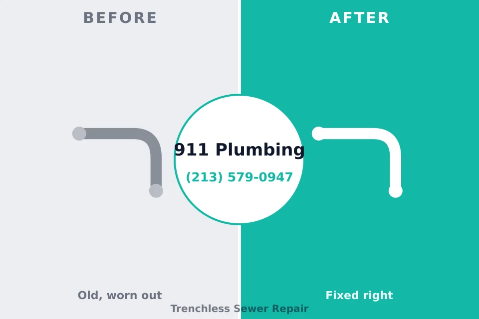 Before and after: plumbing company Red Hill, SC